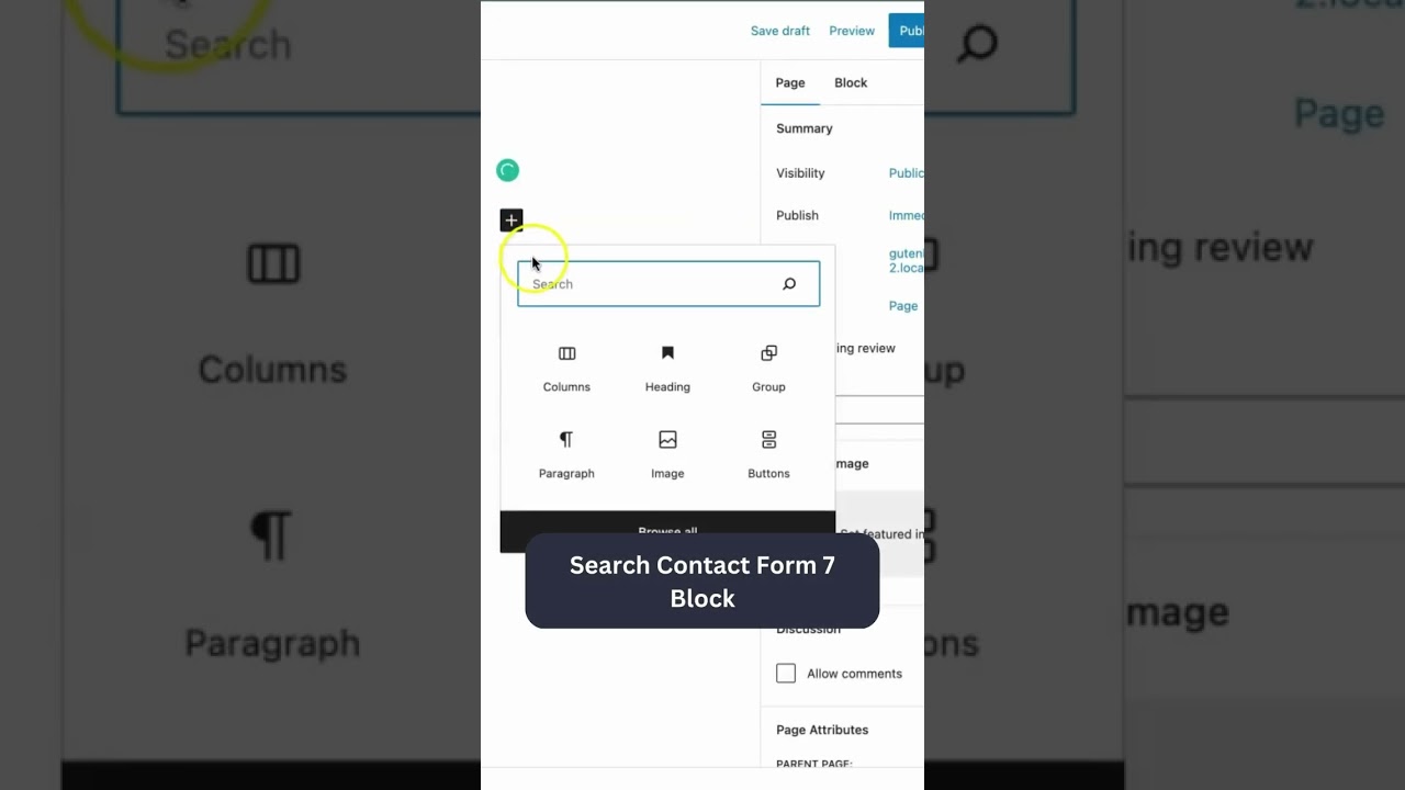 how to add contact form in Wordpress - Web Host Croc